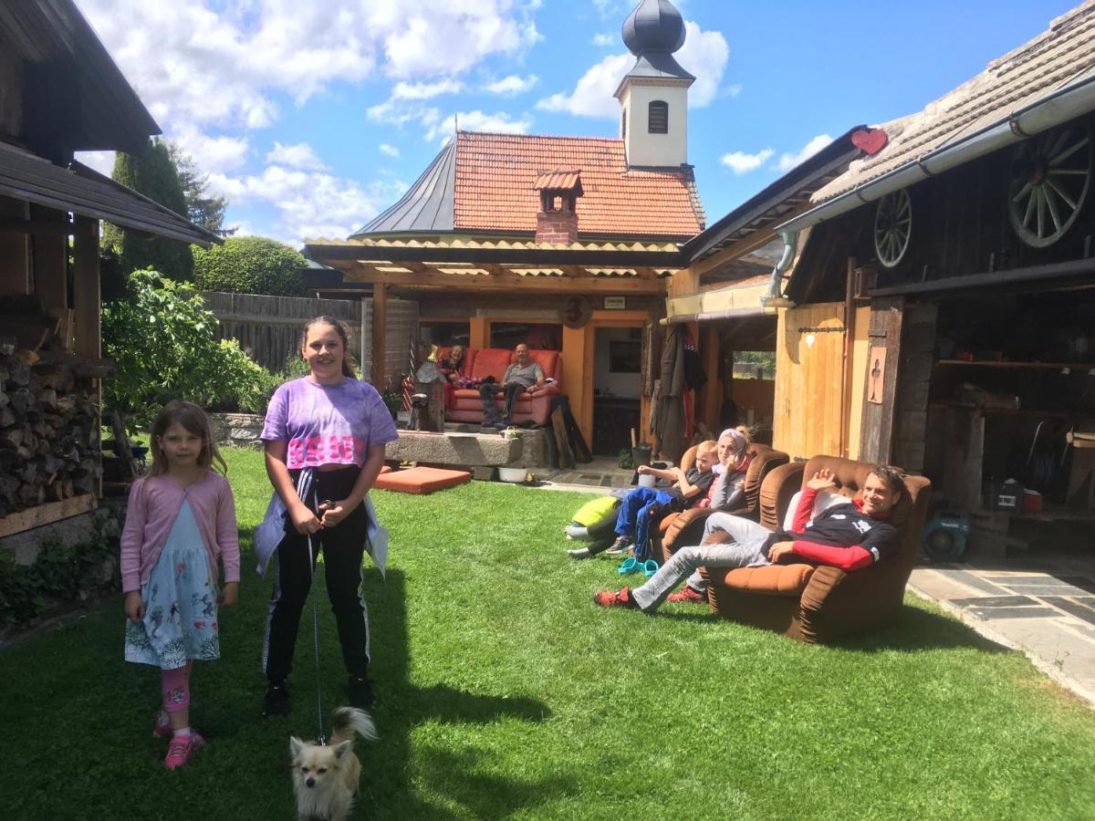 Familienapartments Mit Balkon Und Garten Ober-Lembach Luaran gambar