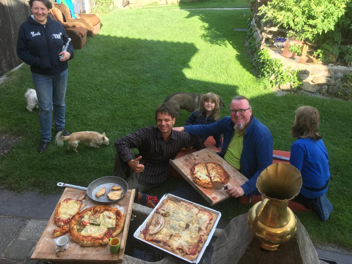 Familienapartments Mit Balkon Und Garten Ober-Lembach Luaran gambar