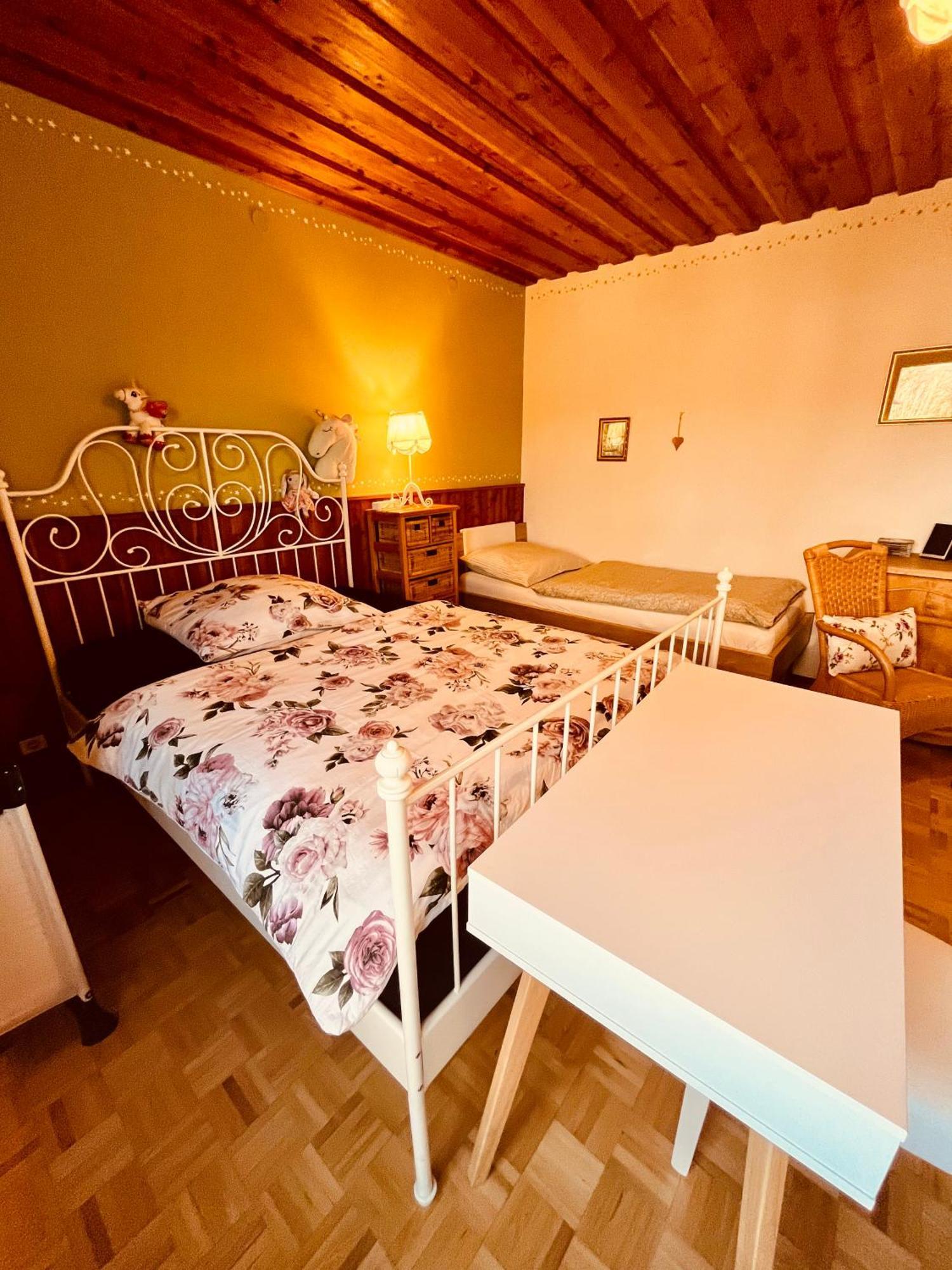 Familienapartments Mit Balkon Und Garten Ober-Lembach Luaran gambar