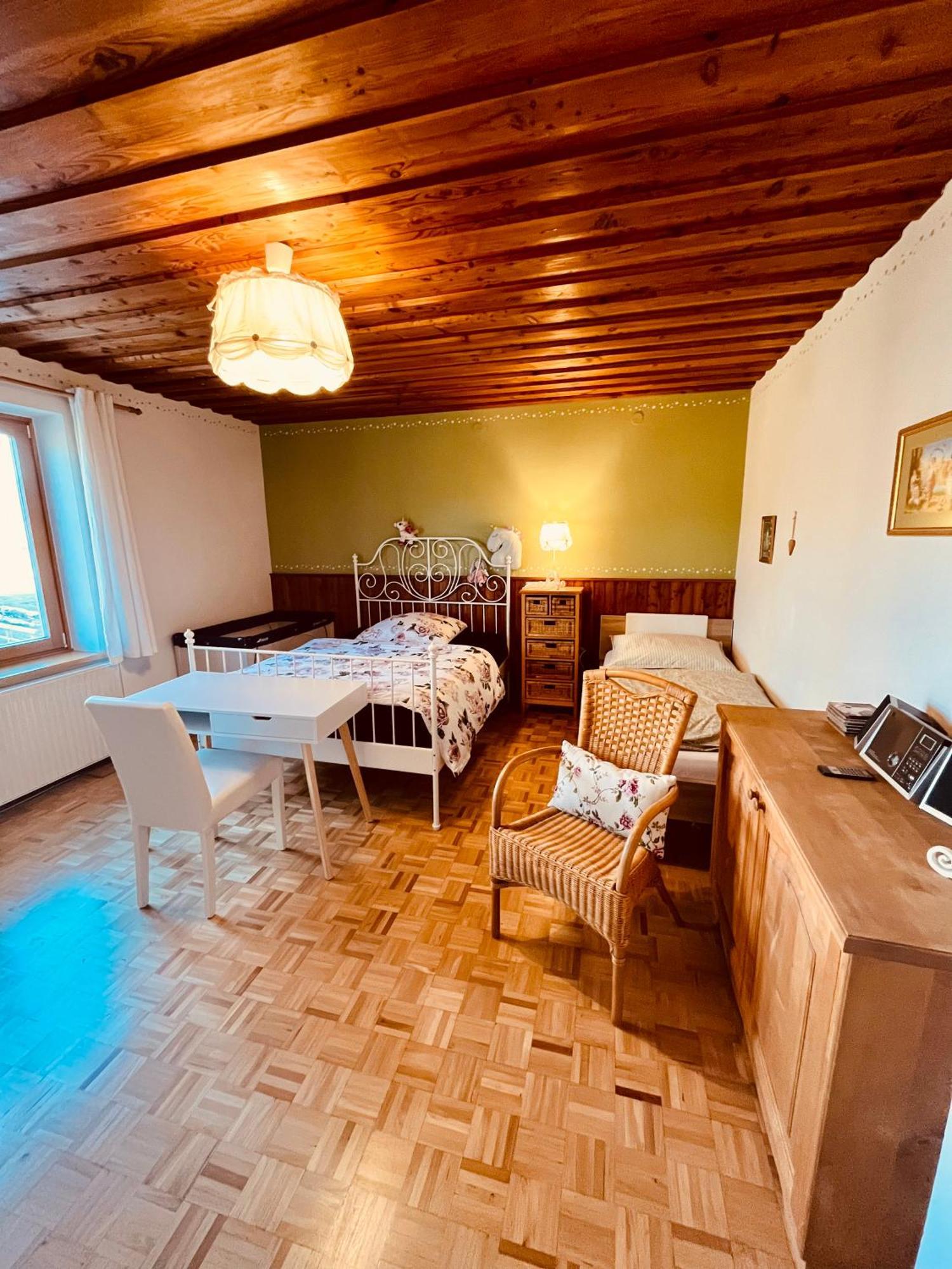 Familienapartments Mit Balkon Und Garten Ober-Lembach Luaran gambar